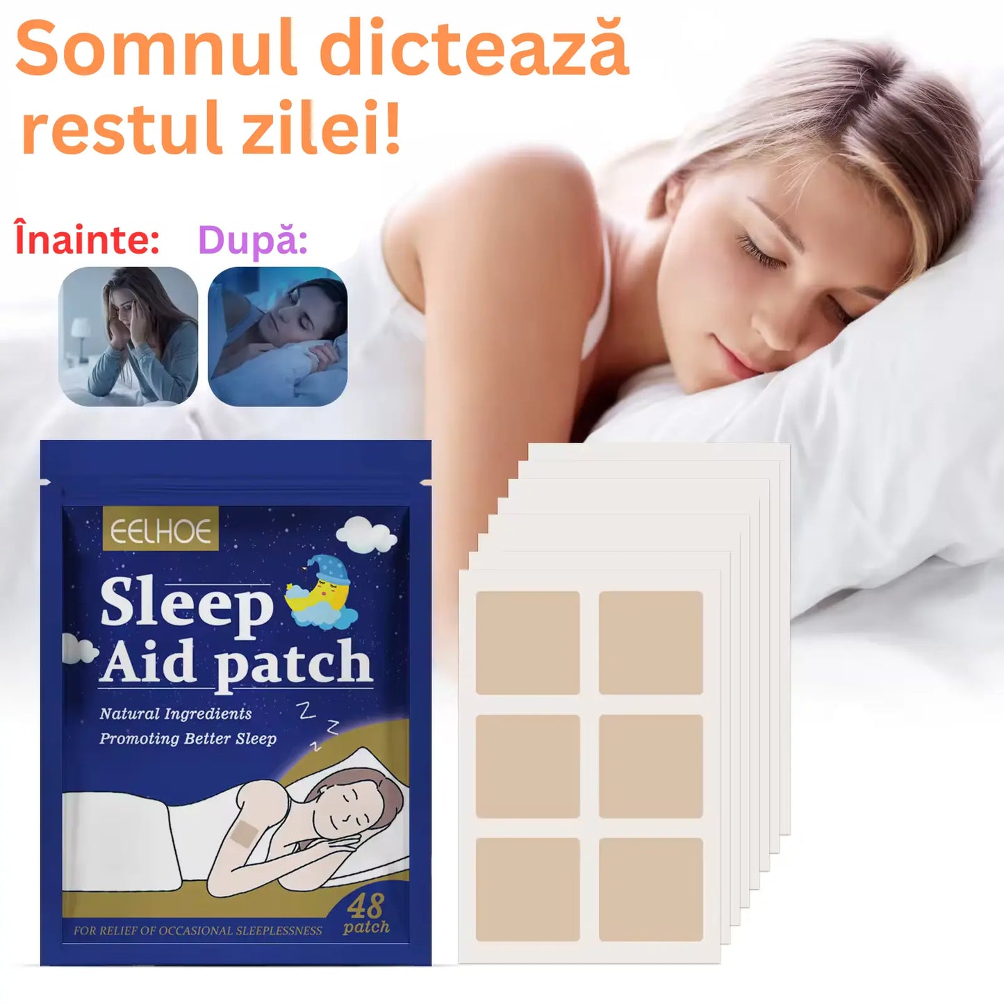 pachet plasturi pentru somn