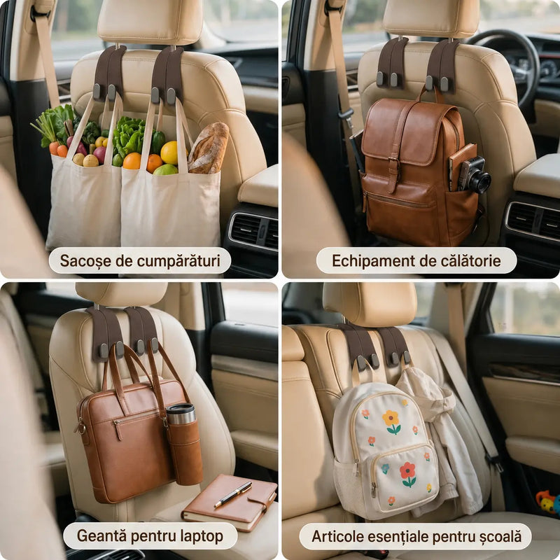carlig pentru tetiera masinii