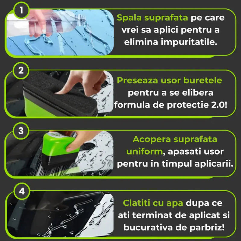 Aplicator ClearVision parbriz